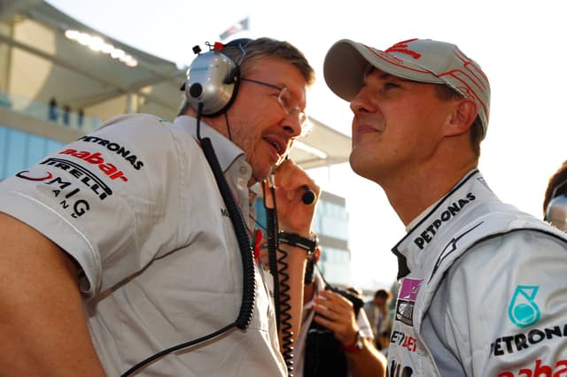 Brawn e Schumacher