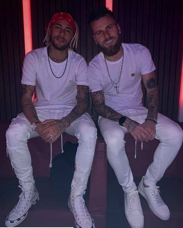 Neymar e Lucas Lima