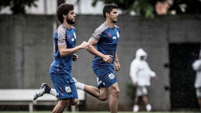 Victor Ferraz e Daniel Guedes - Santos