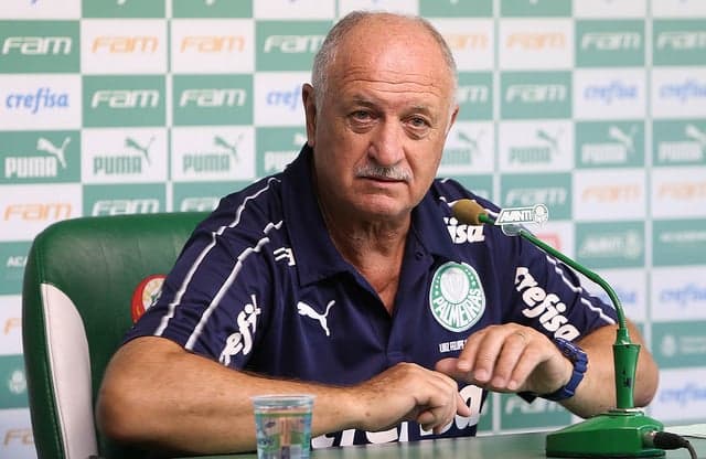 Coletiva do Felipão - Palmeiras