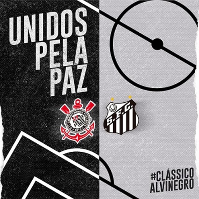 Corinthians e Santos vão almoçar juntos antes de amistoso