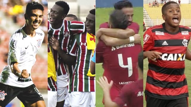 Ano a ano, a temporada do futebol brasileiro começa dando destaque aos jogadores das categorias de base. O principal torneio de juniores do país é a Copa São Paulo de Futebol Júnior, que já consagrou 'crias' de grandes clubes do país, como Corinthians (maior campeão), Fluminense, Internacional e Flamengo.&nbsp;<br><br>Há ainda os clubes sem tradição em âmbito nacional que conseguiram uma glória de destaque no torneio. Todavia, o panorama é inversos para alguns clubes dentre os 12 grandes, que jamais conquistaram um título da "Copinha" - casos de Palmeiras, Grêmio e Botafogo. Você sabe quantos títulos tem o seu time? Confira na galeria!