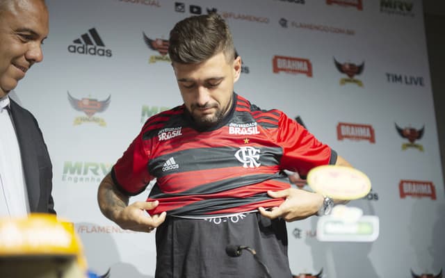 Apresentação Arrascaeta - Flamengo