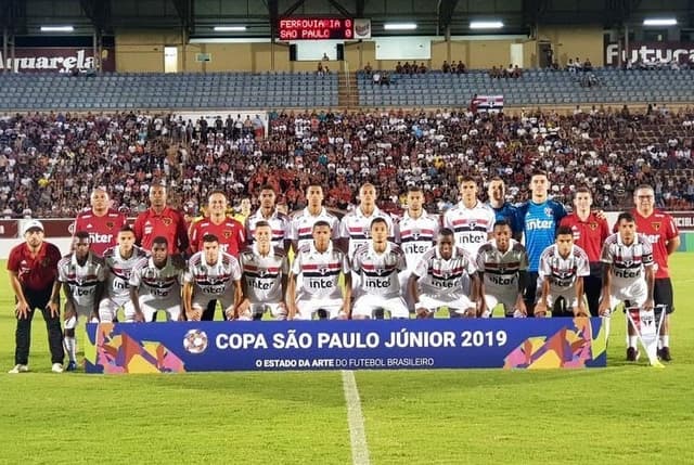 Equipe do Tricolor está garantida nas quartas de final da Copinha