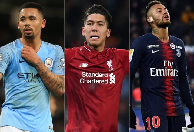 Gabriel Jesus retomou a boa fase e marcou seis gols nos últimos dois jogos que disputou com o City. Ao todo, o atacante soma 14 gols e empata com Júnior Moraes, do Shakhtar Donetsk como o brasileiro com mais gols na Europa em 2018/19. Entre os artilheiros, Neymar e Firmino também integram a lista, assim como Richarlson, Robinho e Felipe Anderson