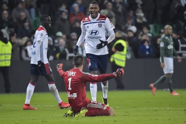 Marcelo e Anthony Lopes - Saint-Étienne x Lyon