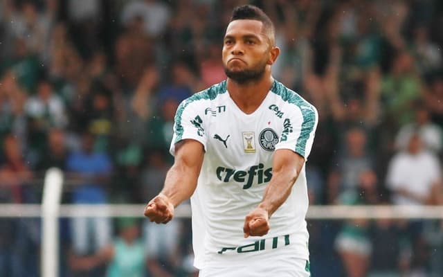 Borja voltou a marcar e foi um dos destaques da vitória do Palmeiras por 2 a 0 sobre o São Caetano na noite deste domingo pela 3ª rodada do Campeonato Paulista. Além do centroavante, Dudu e Carlos Eduardo também foram bem, além do zagueiro Luan, o autor do outro gol palmeirense. Confira as notas do LANCE! (por Alê Guariglia)