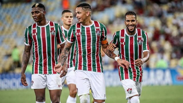 Everaldo, Luciano e Yony González - Fluminense x Madureira