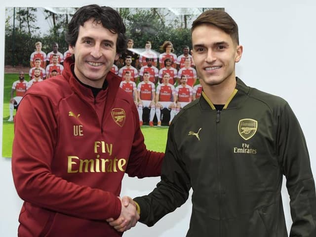 Unai Emery e Denis Suárez - Arsenal