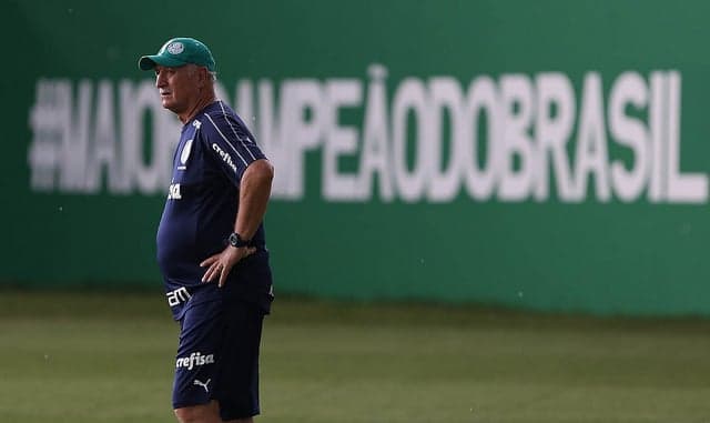 Felipão prepara o Palmeiras para o seu primeiro clássico na temporada