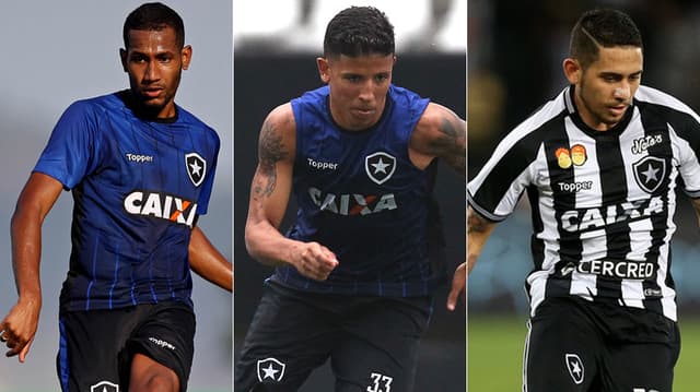 Helerson, Wenderson, Leandro Carvalho