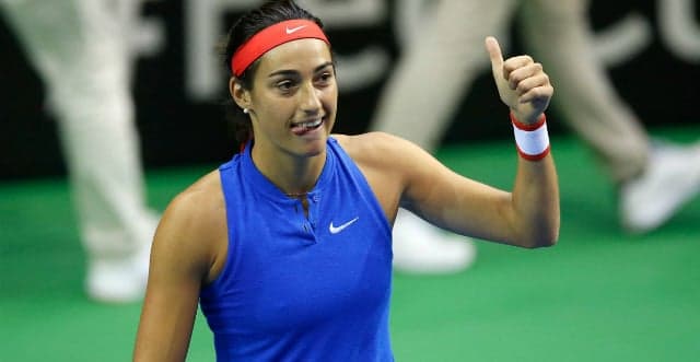 Caroline Garcia na Fed Cup 2019