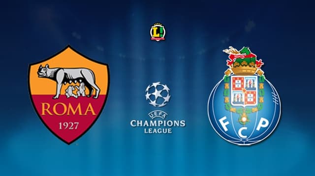 Apresentação do jogo Roma x Porto pela Liga dos Campeões