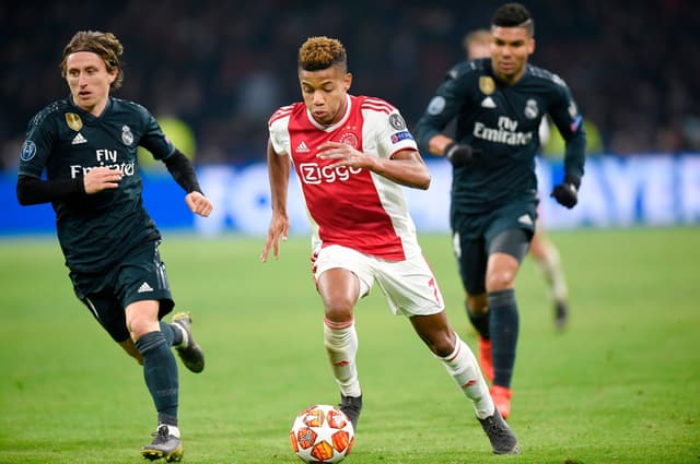 David Neres - Ajax x Real Madrid