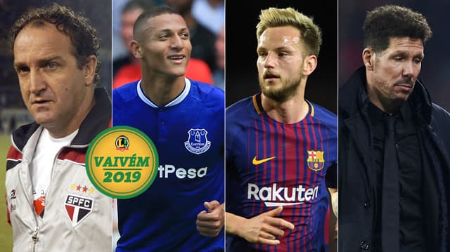 Cuca, Richarlison, Rakitic, Simeone VAIVÉM