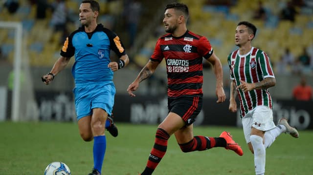 Flamengo x Fluminense Arrascaeta