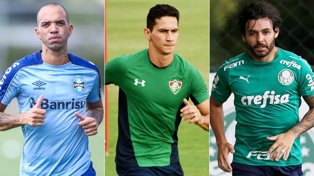 Muitos grandes clubes do Brasil buscaram no exterior jogadores de renome para reforçar os seus elencos. A aposta nos medalhões foi uma das tônicas do mercado da bola nacional no início de 2019. Confira, a seguir, craques que chegaram para a disputa da atual temporada.