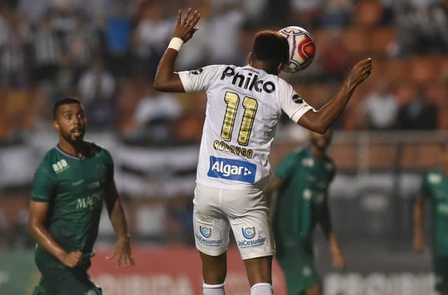 Santos x Guarani Rodrygo lance do gol