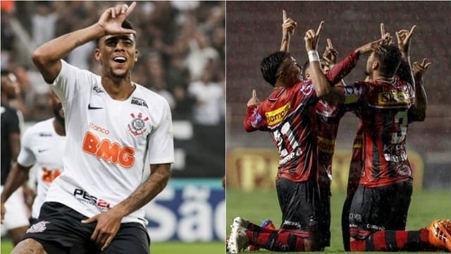 Montagem - Corinthians e Ituano