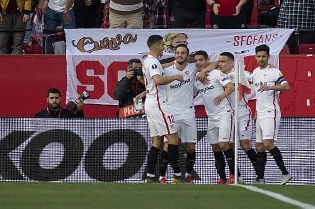 Gol de Ben Yedder - Sevilla x Lazio