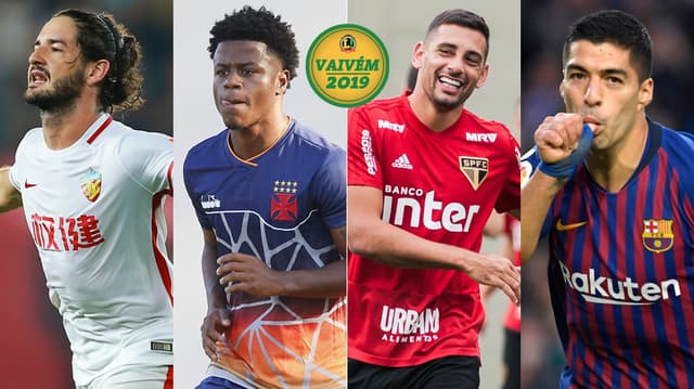 Montagem Pato, Lucas Santos, Diego Souza, Suárez... O vaivém desta quinta