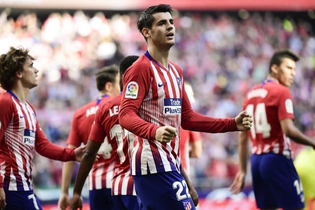 Morata - Atlético de Madrid x Villarreal