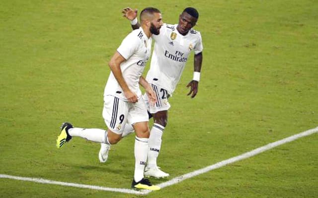 Benzema e Vinicius Jr