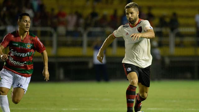 Portuguesa x Flamengo Diego