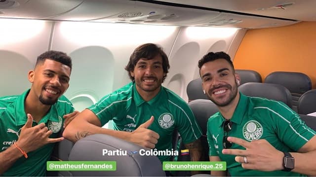 Matheus Fernandes, Ricardo Goulart e Bruno Henrique