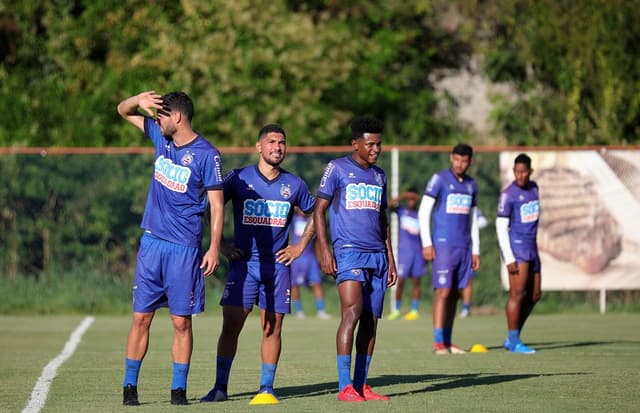 Treino do Bahia no CT do Fazendão