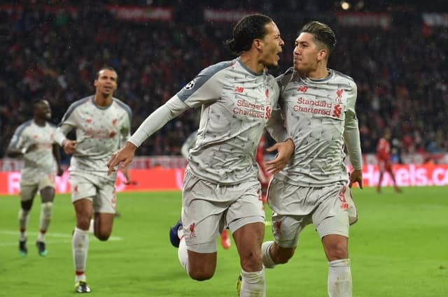 Van Dijk - Bayern x Liverpool