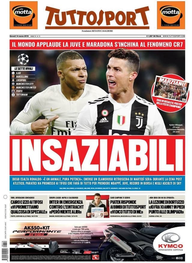 Capa Tuttosport