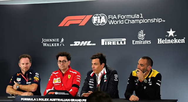 Horner, Binotto, Wolff e Abiteboul