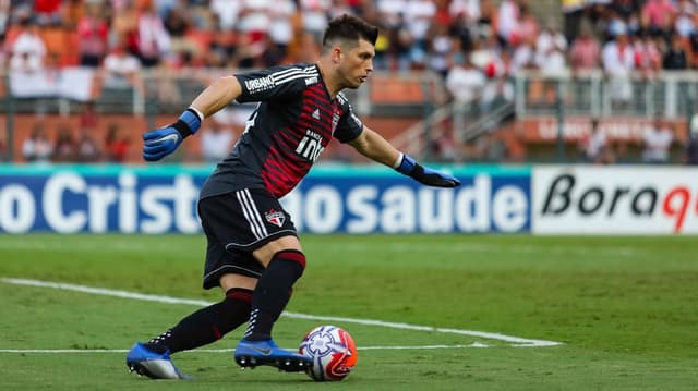 São Paulo x Palmeiras Tiago Volpi