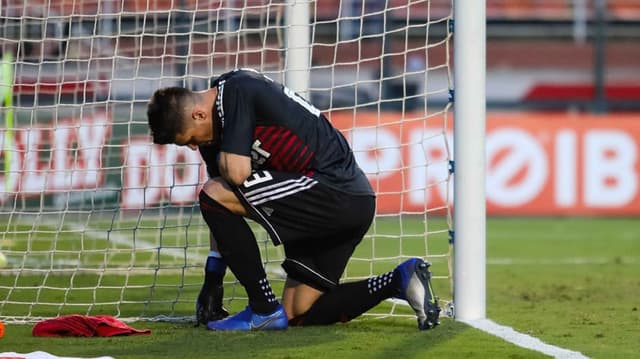 São Paulo x Palmeiras Tiago Volpi