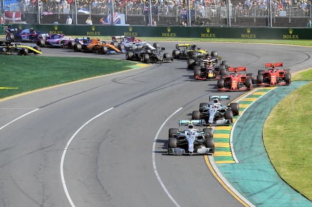 Largada - GP da Austrália F1 2019