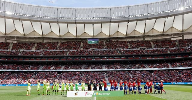 Atlético de Madrid x Barcelona feminino