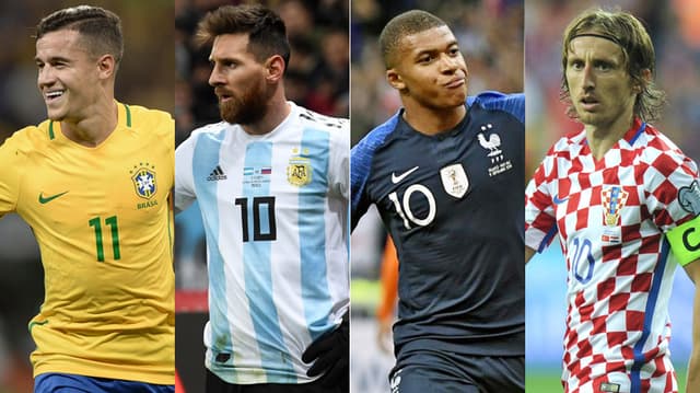 Coutinho, Messi, Mbappé e Modric estarão em campo para defender as suas respectivas seleções. Confira a agenda de jogos nesta data Fifa