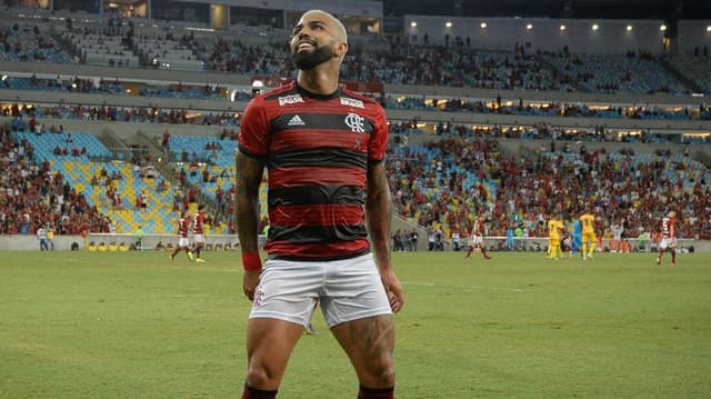 Madureira x Flamengo Gabigol comemoração