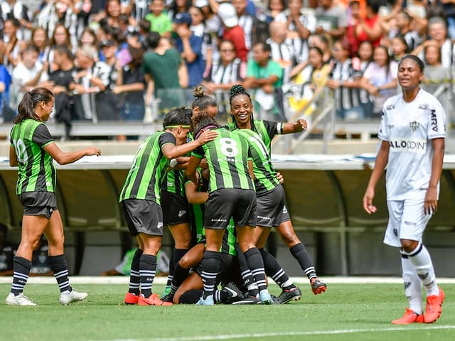 O time americano fez 3 a 0 na equipe alvinegra, que foi formado nesta temporada