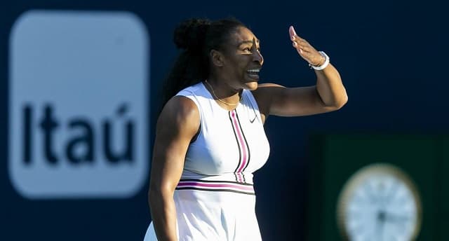 Serena Williams desiste do WTA de Miami em 2019