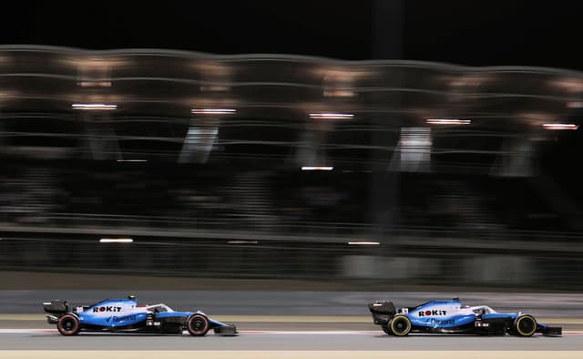 Russell e Kubica - Bahrein