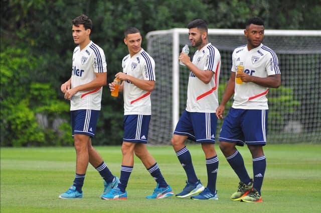 Igor Gomes, Antony, Liziero e Luan