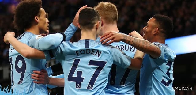 Manchester City fez um bom primeiro tempo