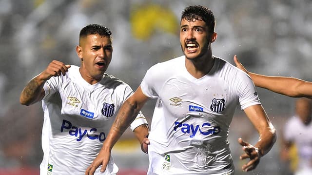 Santos x Corinthians Gustavo Henrique