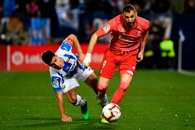 Leganés x Real Madrid - Benzema