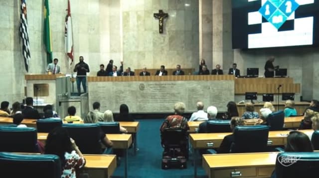 Câmara dos Vereados de SP faz homenagem ao Poquer