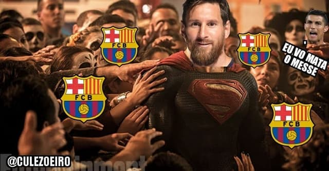 Memes: Barcelona 3 x 0 Manchester United