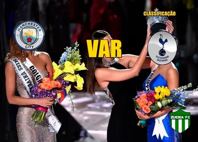 Champions League: os memes da classificação do Tottenham sobre o Manchester City