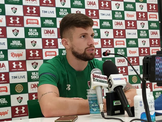 Caio Henrique Coletiva Fluminense